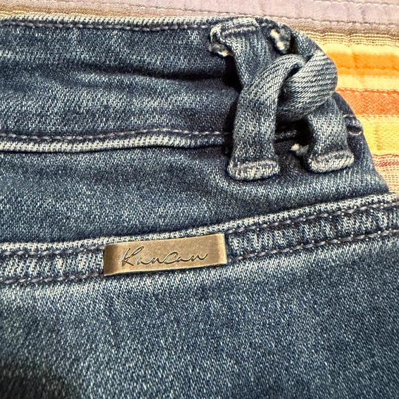 KanCan Womens Mid Rise Delores Jeans Dark Wash Stretch Size 9 28 KC2567D - Picture 2 of 8